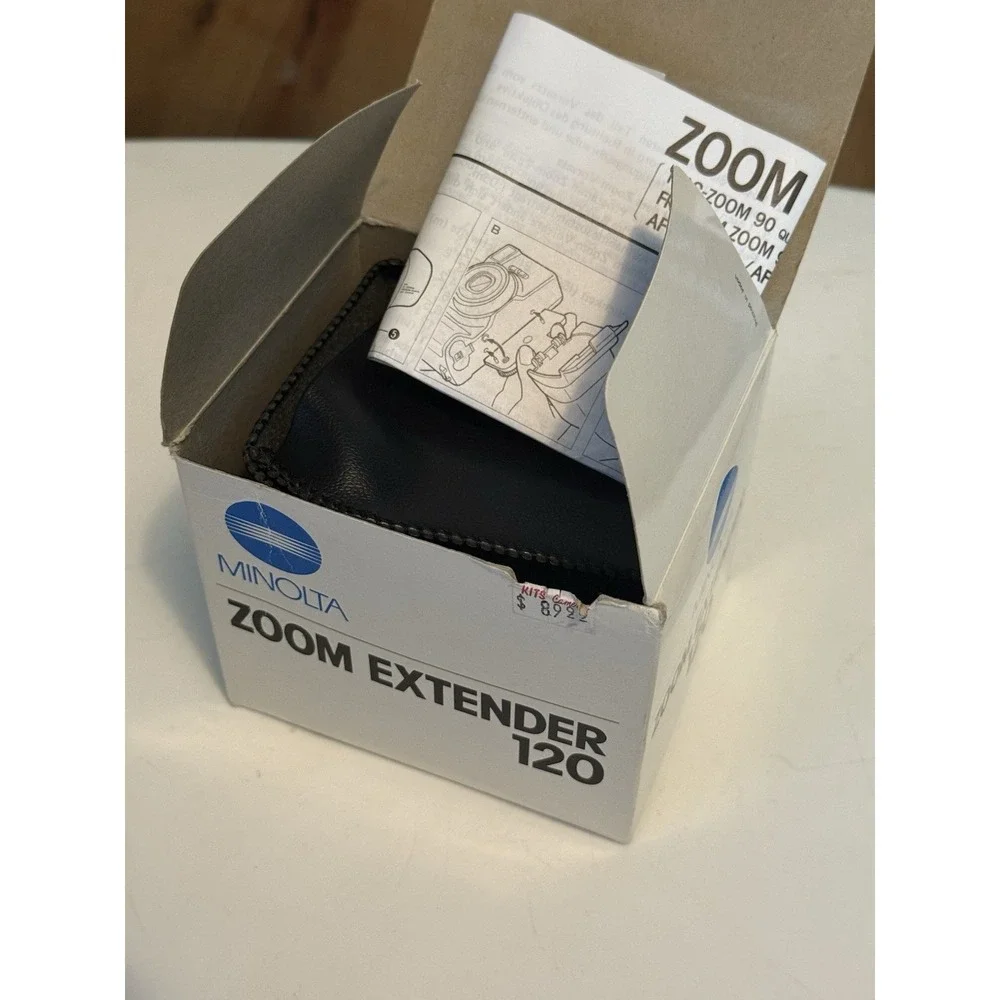 Minolta Zoom Extender 12- - With Original Box & Leather Carry Pouch
